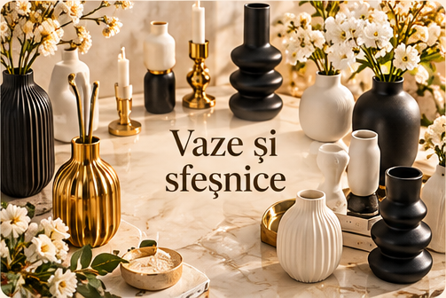Vaze și sfeșnice