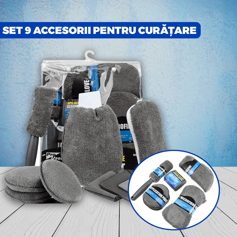 Kit pentru Curatare si Detailing Auto
