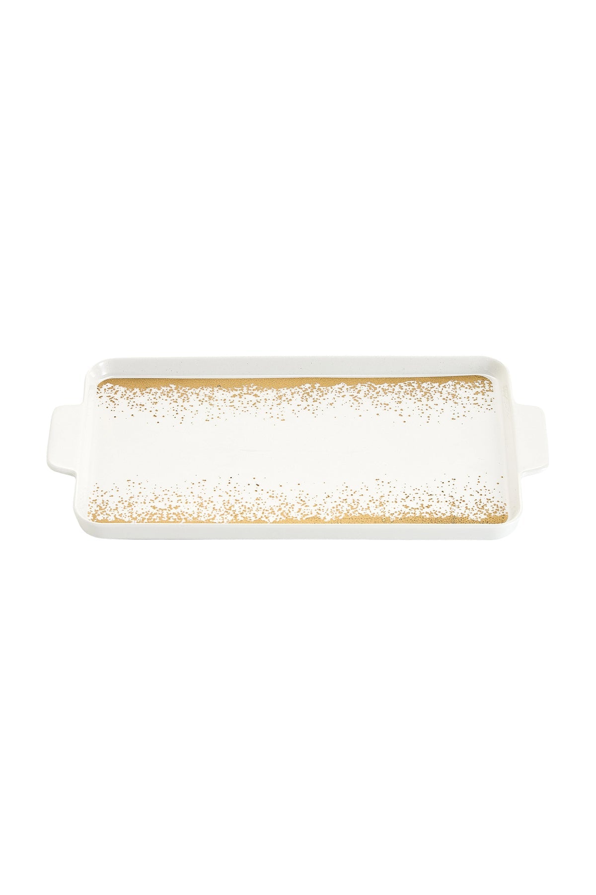 Platou de servire din porțelan, 35 cm - Snowing Collection