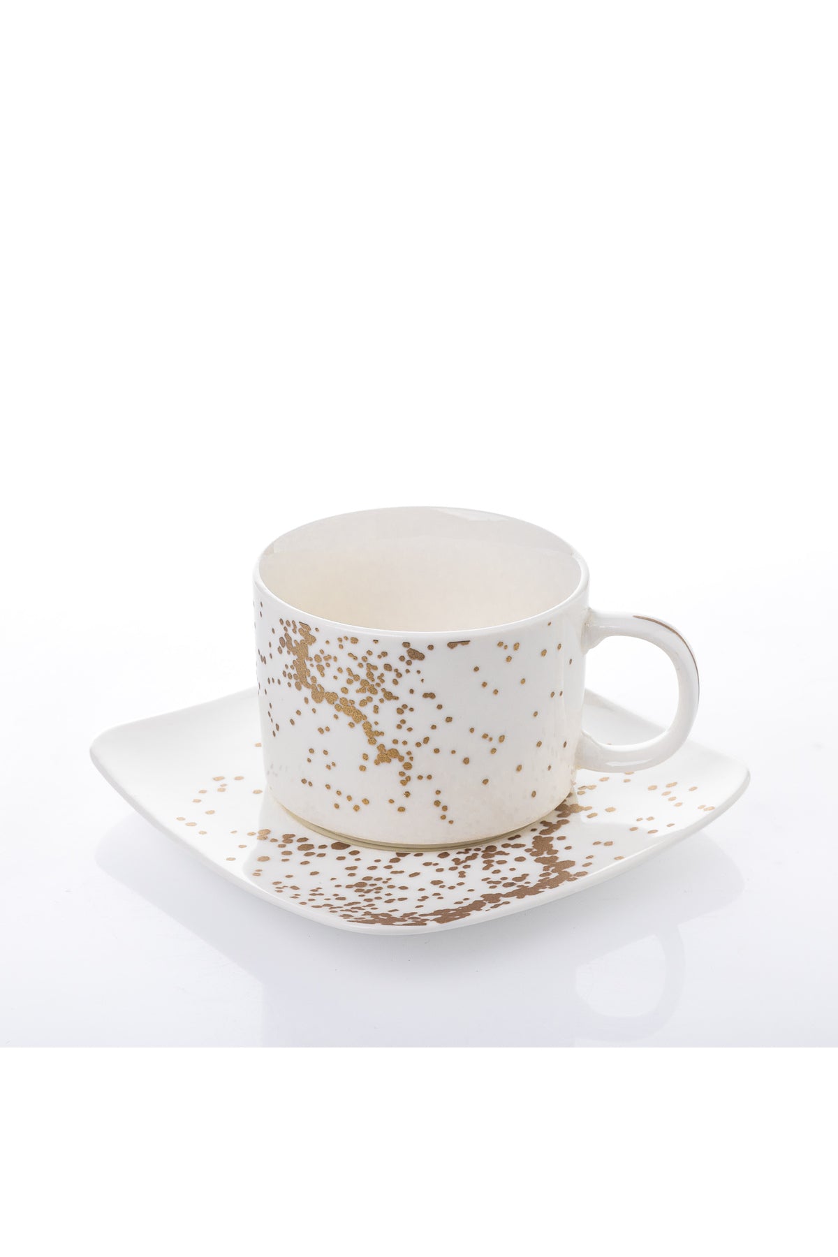 Set de 6 cești cu 6 farfurioare, 180 ml - Sprinkles Collection