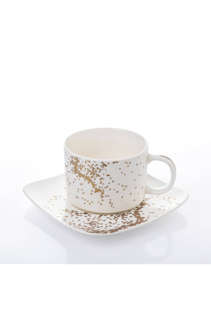 Set de 6 cești cu 6 farfurioare, 180 ml - Sprinkles Collection