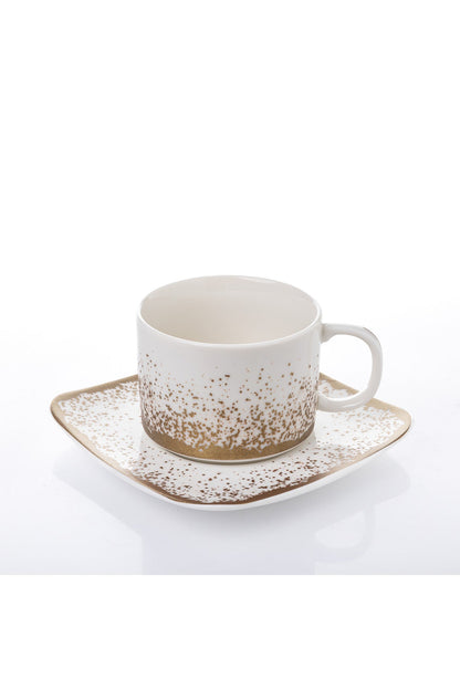 Set de 2 cești cu 2 farfurioare, 180 ml - Snowing Collection