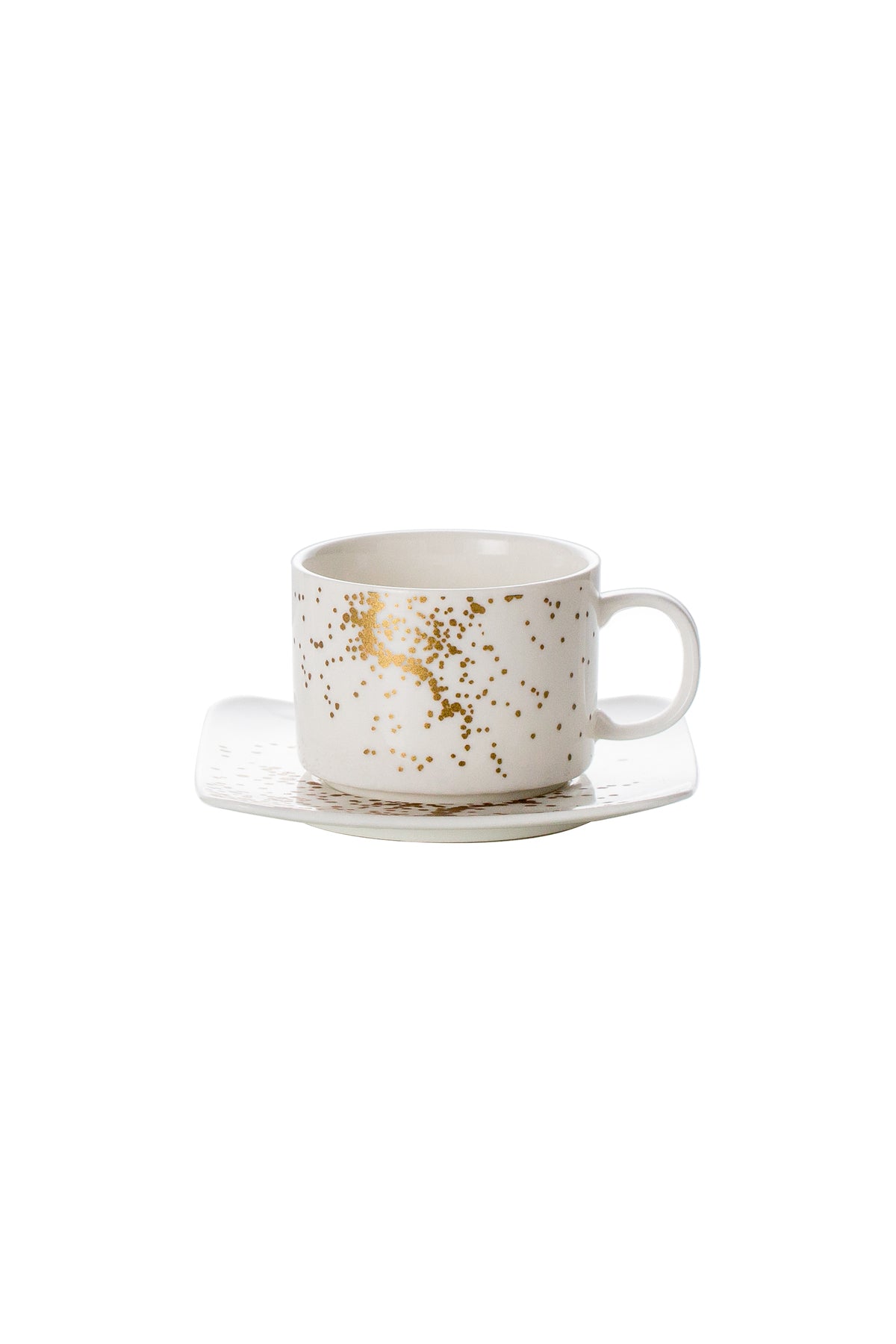 Set de 6 cești cu 6 farfurioare, 180 ml - Sprinkles Collection