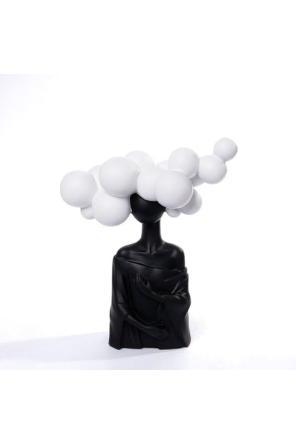 „Cloud Muse” – Statuetă conceptual-modernă – 27 cm