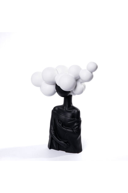 „Cloud Muse” – Statuetă conceptual-modernă – 27 cm