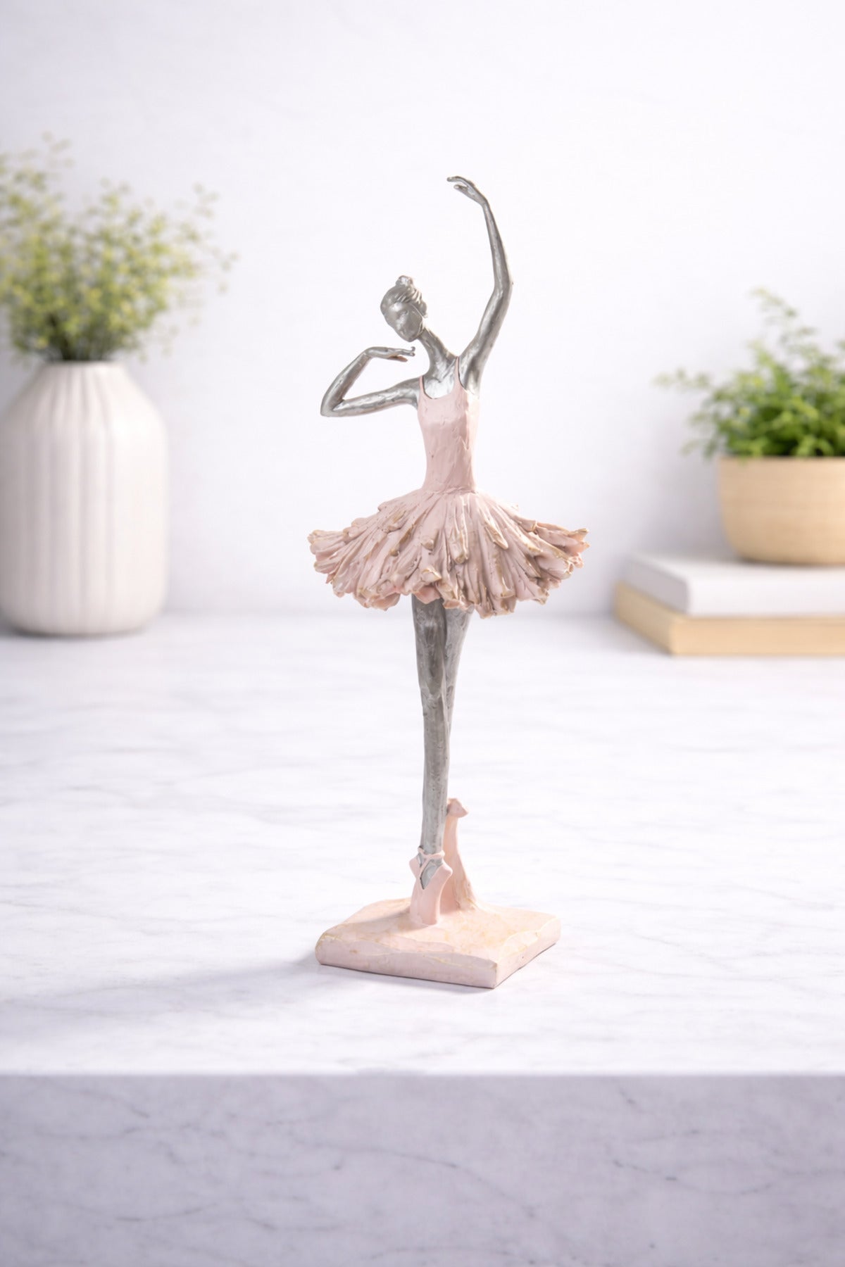 Figurină decorativă balerină, statuetă balet elegantă 34 cm