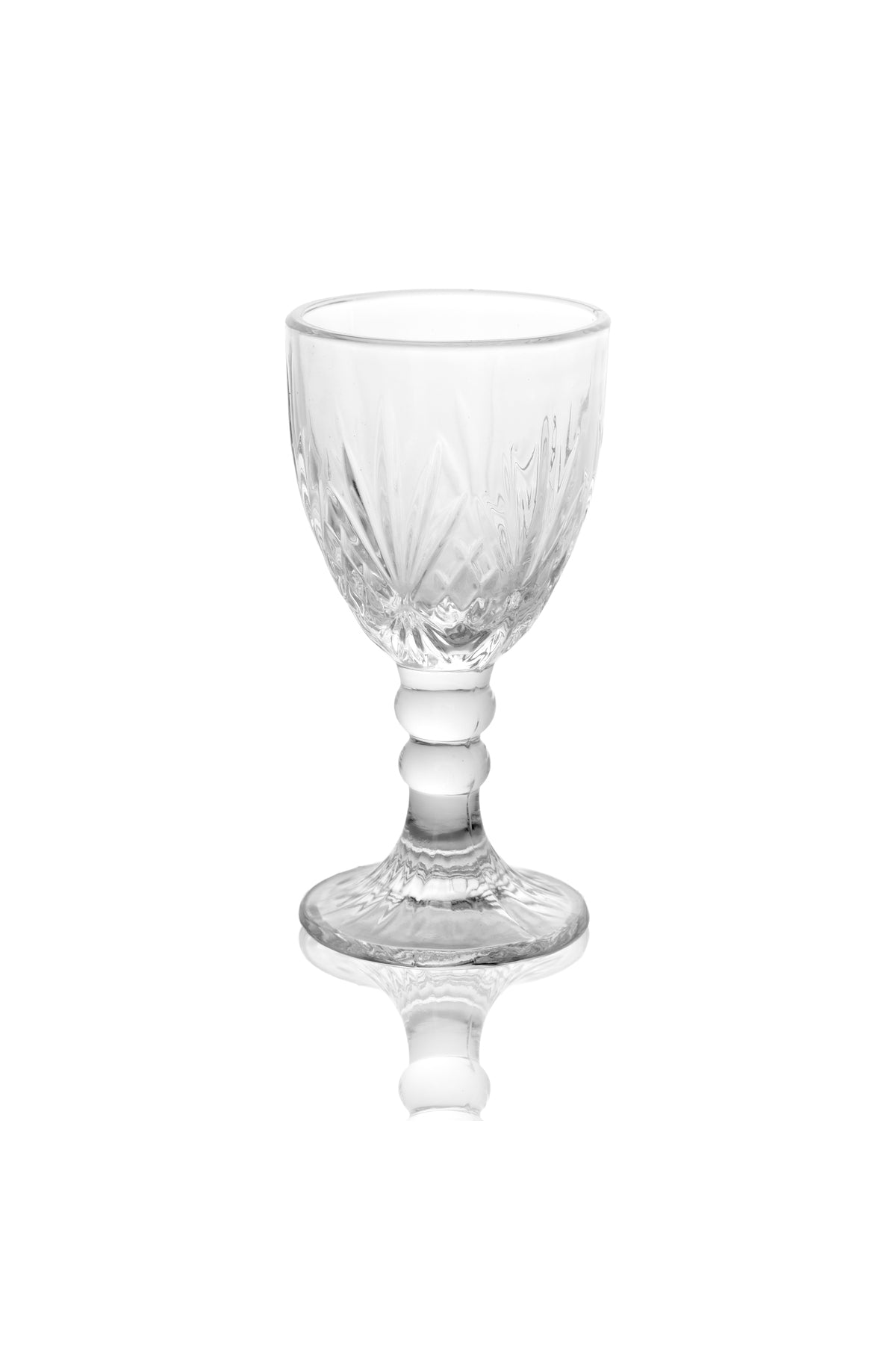 Set 6 pahare cu picior din sticlă 50 ml – Pahare cu picior, design elegant