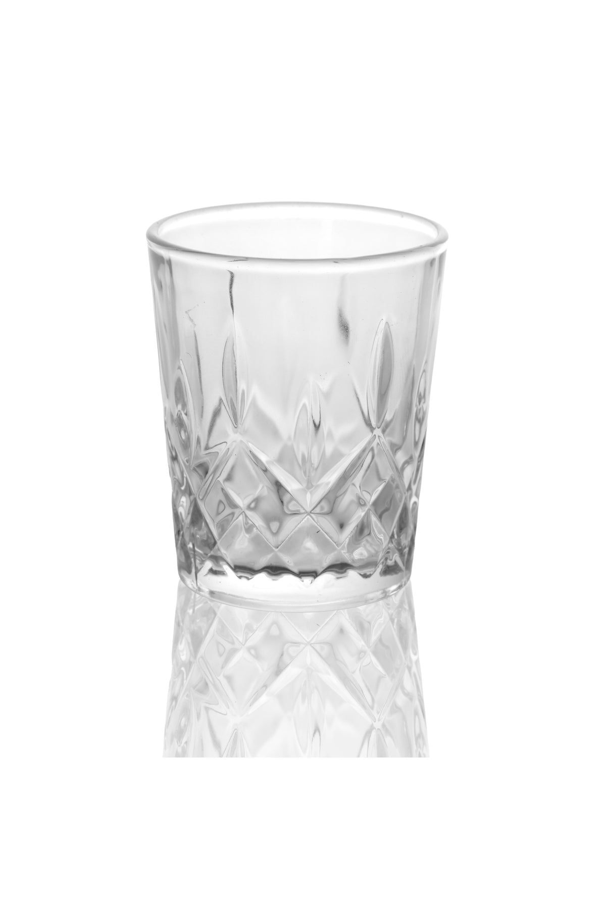 Set 6 pahare shot din sticlă 70 ml