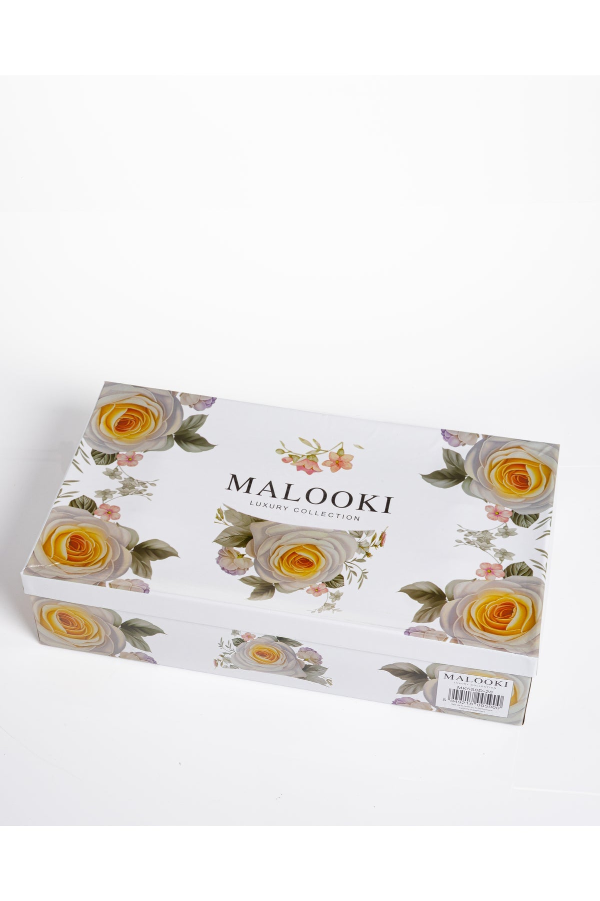 Set 6 cești cafea Eden – porțelan floral cu trandafiri, 12 piese cu farfurioare