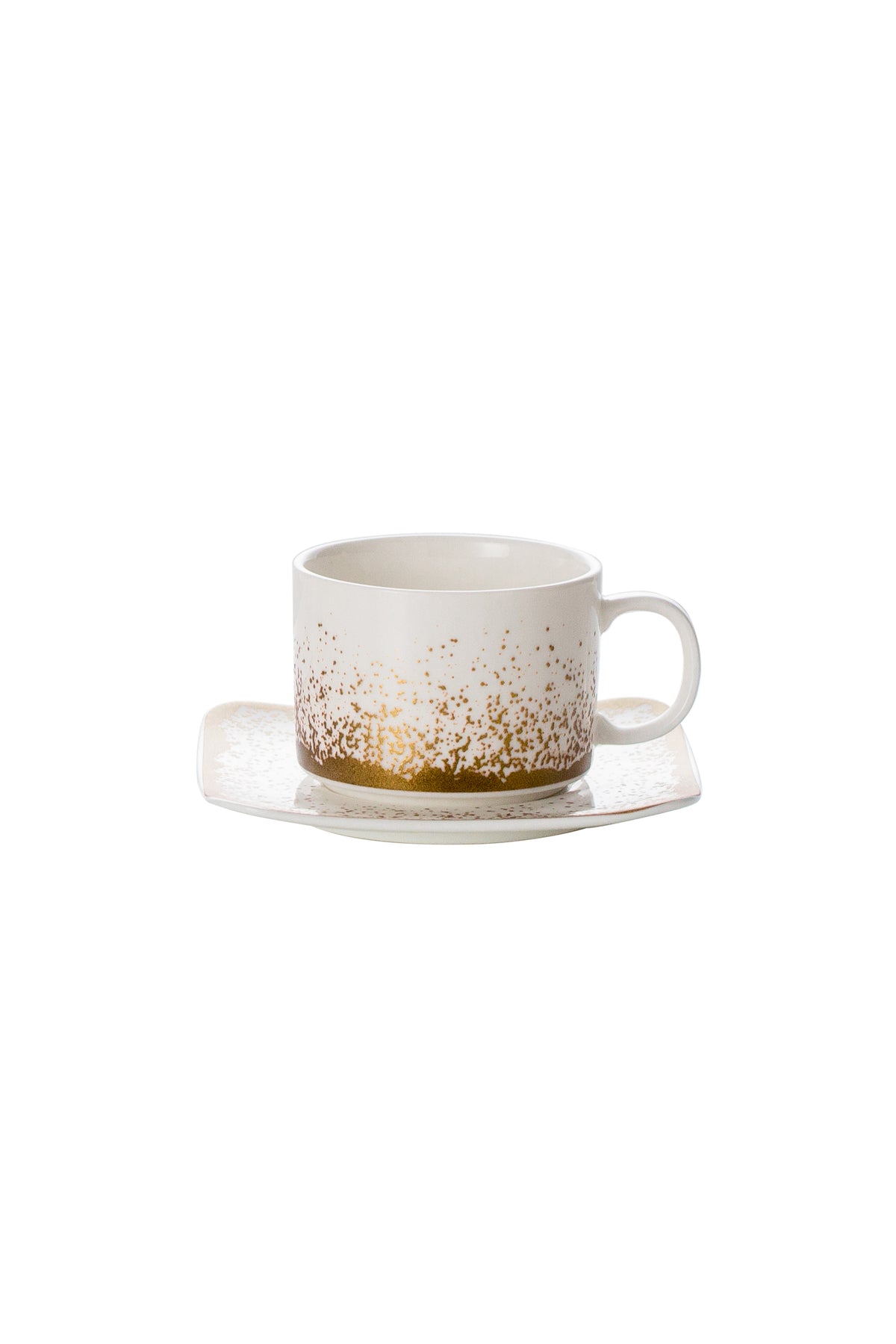 Set de 2 cești cu 2 farfurioare, 180 ml - Snowing Collection