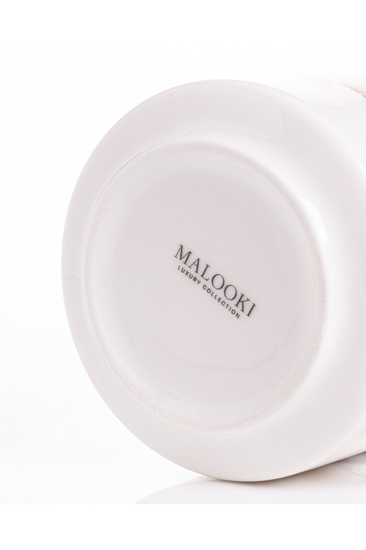 Set 6 cești cafea Andalusia – porțelan cu mozaic oriental, 12 piese cu farfurioare