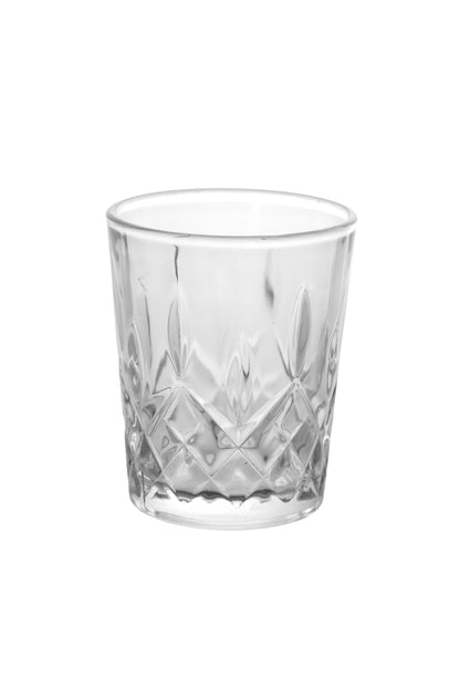 Set 6 pahare shot din sticlă 70 ml