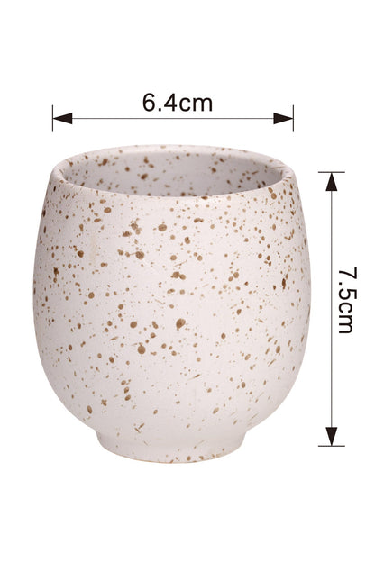 Cană Ceramică Minimalistă 200ml, Design Modern Stil Japonez, 7.5 cm