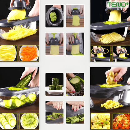 Feliator Manual 10 in 1 - pentru fructe/legume/branzeturi moi