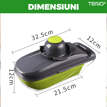 Feliator Manual 10 in 1 - pentru fructe/legume/branzeturi moi