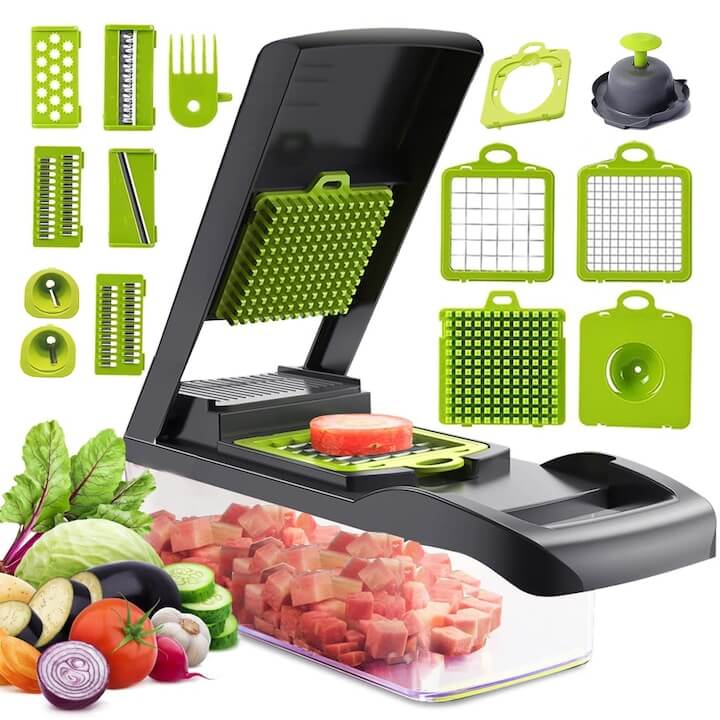 Razatoare Multifunctionala 15 in 1  - 13 Tipuri de Feliere