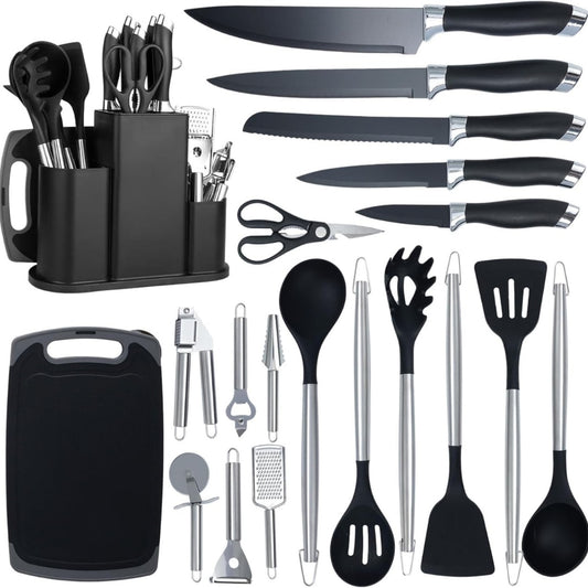 Set 20 piese ustensile de bucătărie