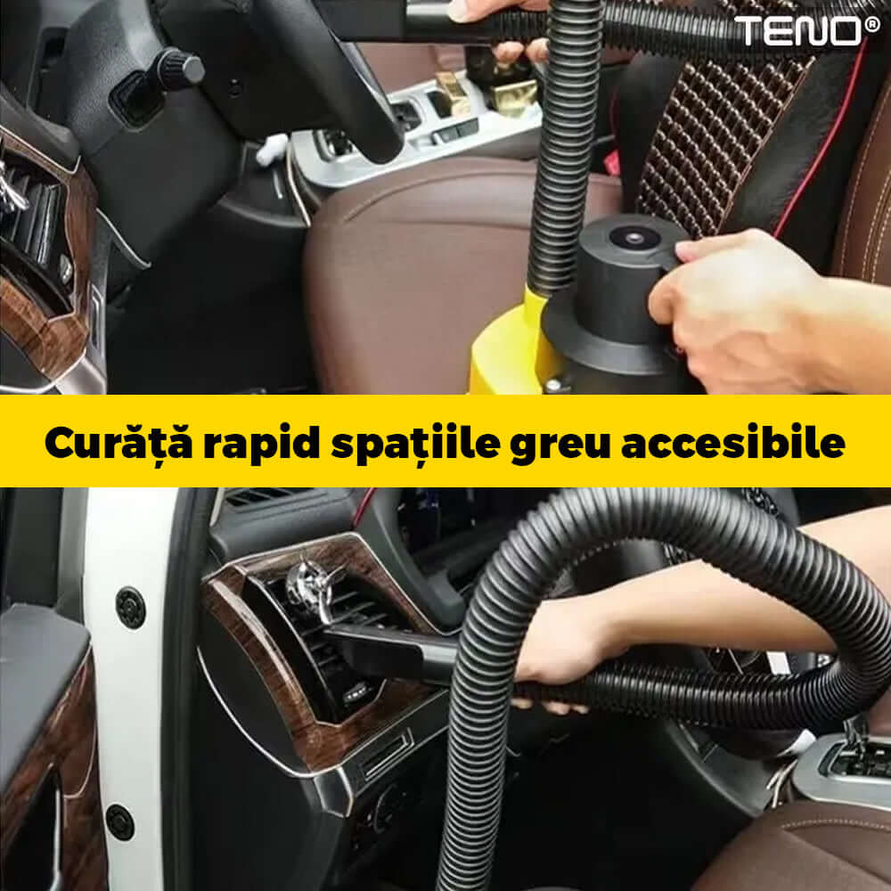 Aspirator Auto Portabi - Alimentare bricheta auto 12 V