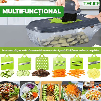 Feliator Manual 10 in 1 - pentru fructe/legume/branzeturi moi