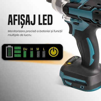 Set masina de gaurit si insurubat cu impact - 48V, 4500rpm, 330Nm