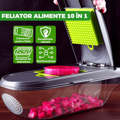 Feliator Manual 10 in 1 - pentru fructe/legume/branzeturi moi