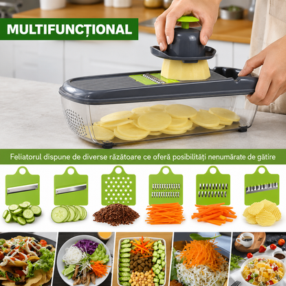 Feliator Manual 10 in 1 - pentru fructe/legume/branzeturi moi