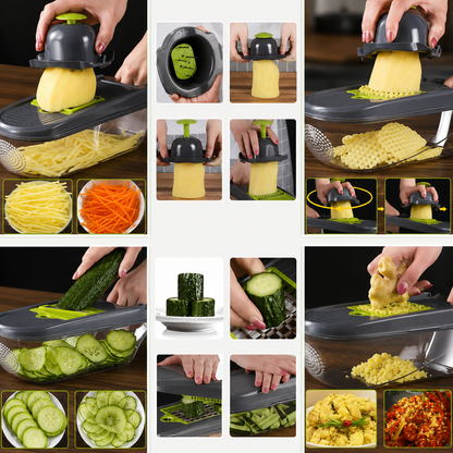 Feliator Manual 10 in 1 - pentru fructe/legume/branzeturi moi