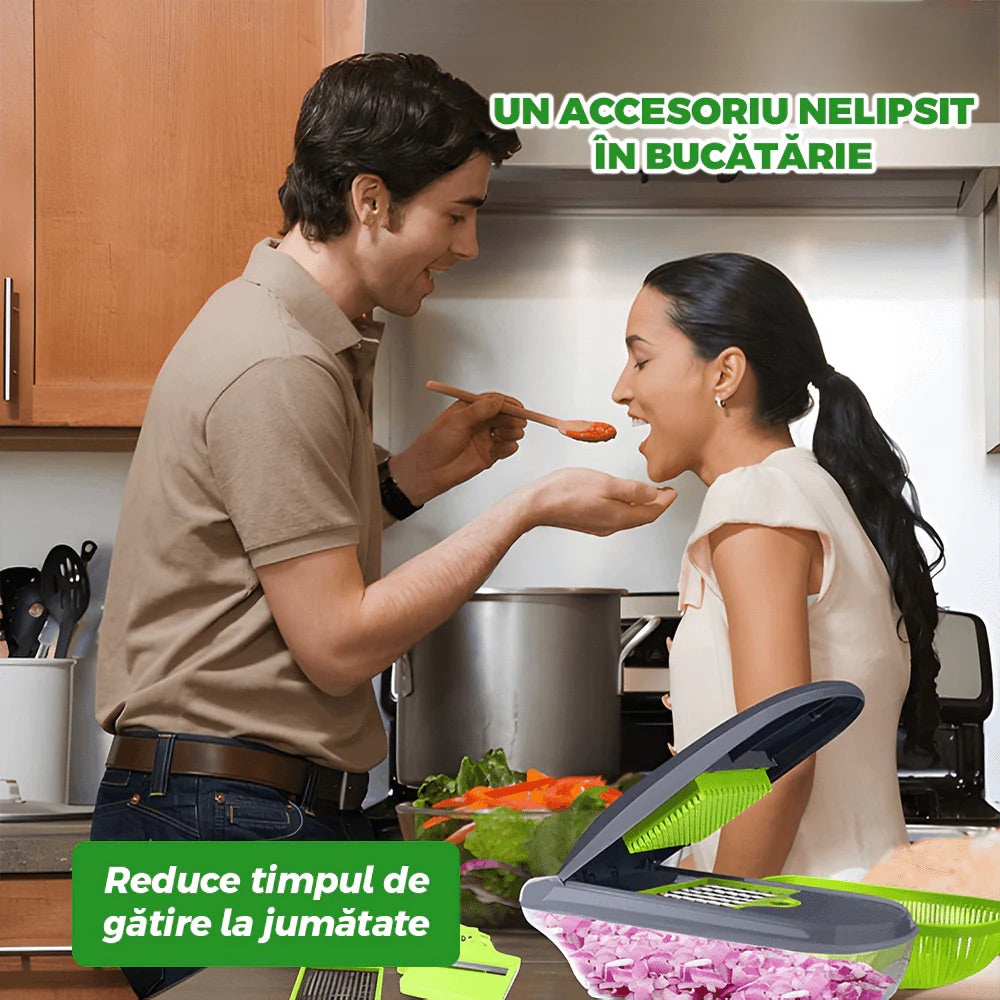 Feliator Manual 10 in 1 - pentru fructe/legume/branzeturi moi