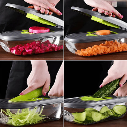 Feliator Manual 10 in 1 - pentru fructe/legume/branzeturi moi