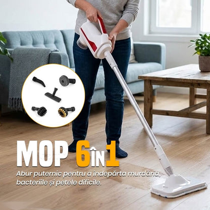 Aparat de curatat cu abur tip mop