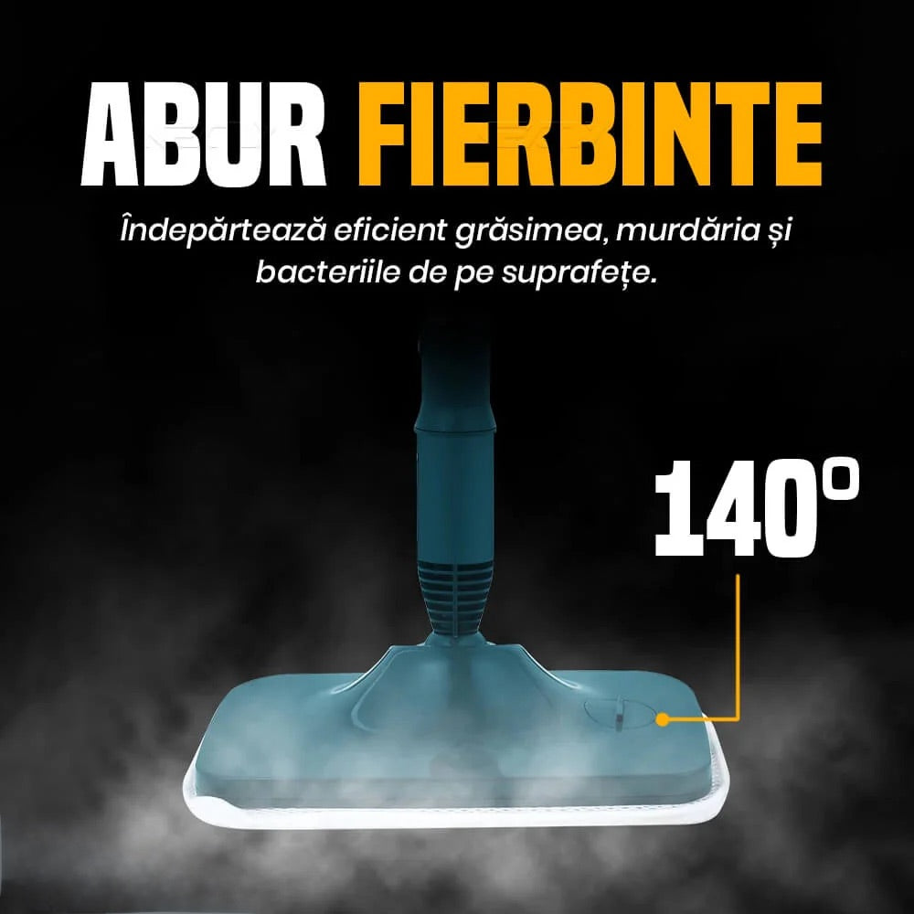 Aparat de curatat cu abur tip mop