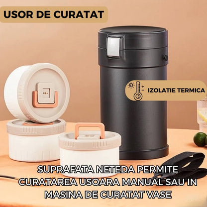 Caserola termica 3 compartimente
