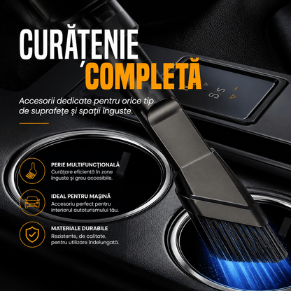 Aspirator Portabil Multifuncțional 4-în-1, Auto și Casă, cu Accesorii