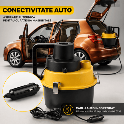 Aspirator Auto Portabi - Alimentare bricheta auto 12 V