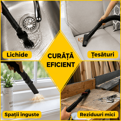 Aspirator Auto Portabi - Alimentare bricheta auto 12 V