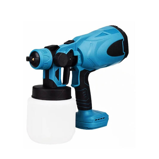 Pistol de vopsit cu acumulator, capacitate 800 ml, debit reglabil, 3 moduri de pulverizare