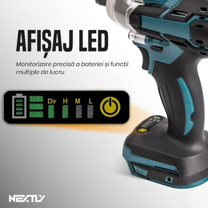 Set masina de gaurit si insurubat cu impact - 48V, 4500rpm, 330Nm