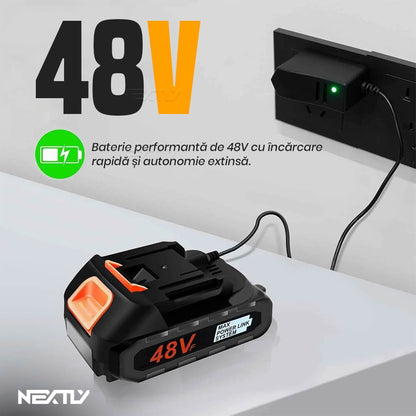 Aspirator Portabil Multifuncțional 4-în-1, Auto și Casă, cu Accesorii