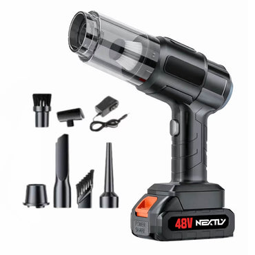 Aspirator Portabil Multifuncțional 4-în-1, Auto și Casă, cu Accesorii