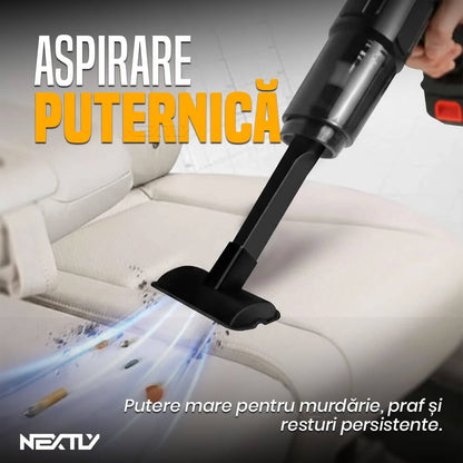 Aspirator Portabil Multifuncțional 4-în-1, Auto și Casă, cu Accesorii
