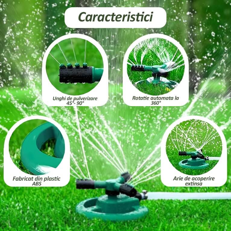 Aspersor rotativ pentru gradina